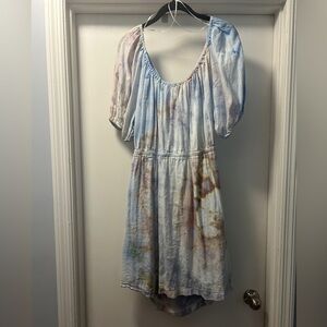 Old Navy Multicolor Tie-Dye Dress